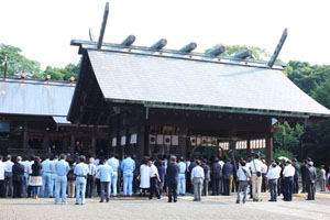 宮崎神宮にて、祈願祭