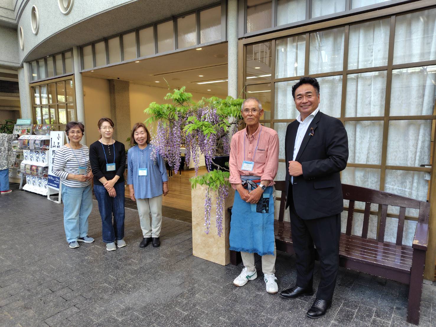 令和8年4月11日　「空間の美」盆栽展　　於）フローランテ宮崎